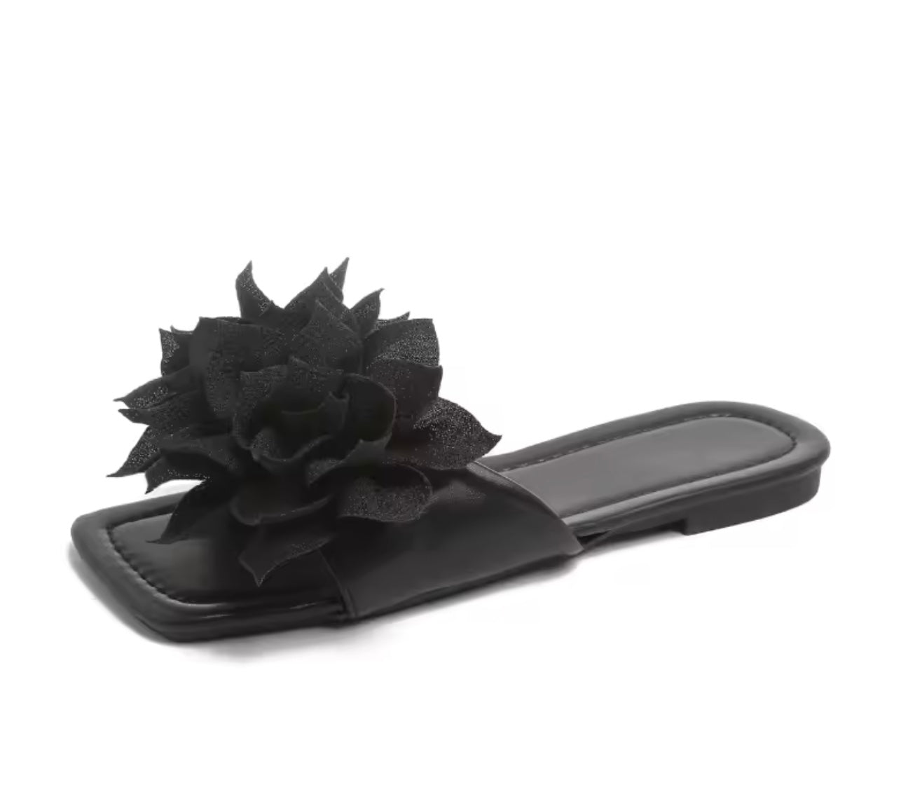 Sandalen mit einer Blume