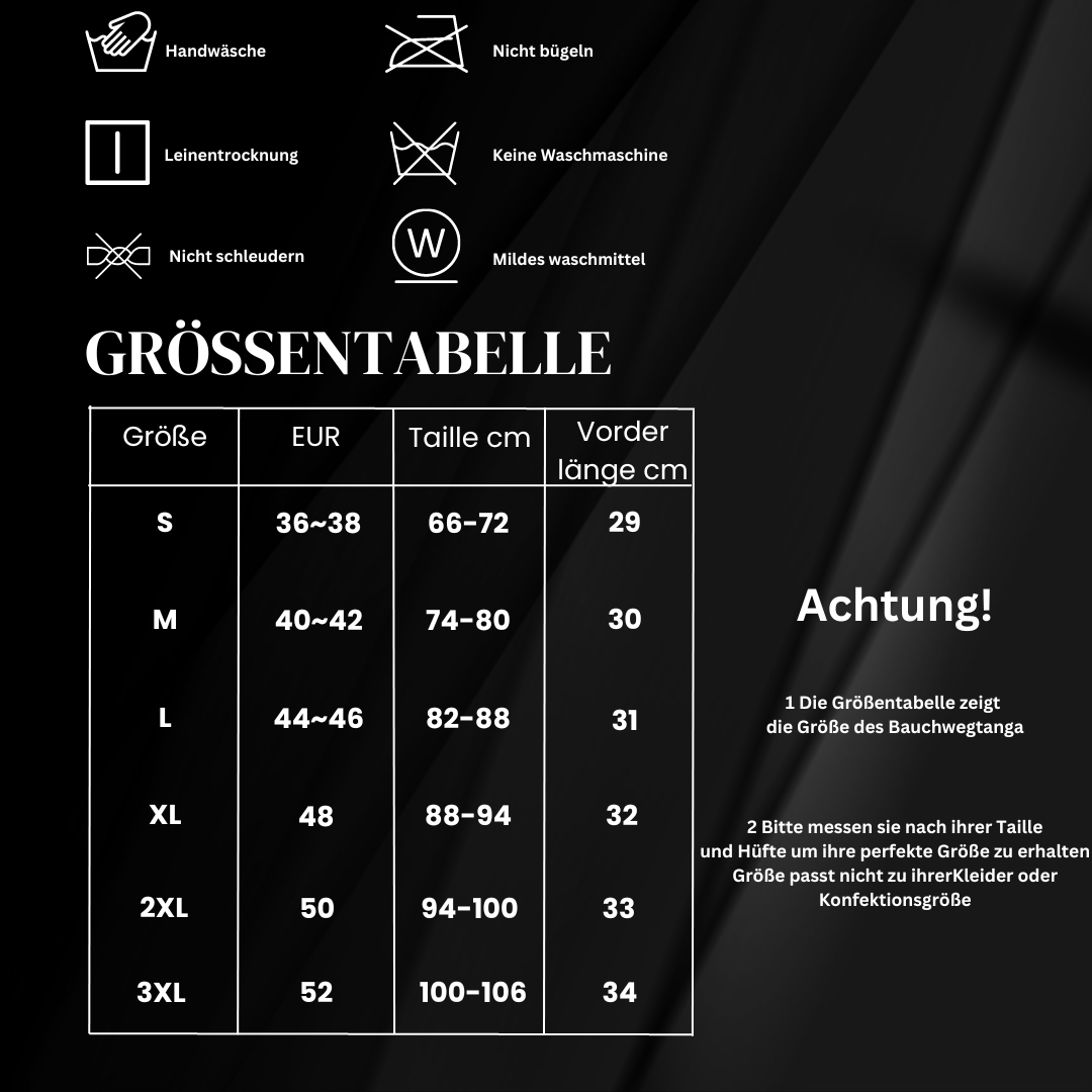 Bauchweg Tanga Shaping-Unterhose