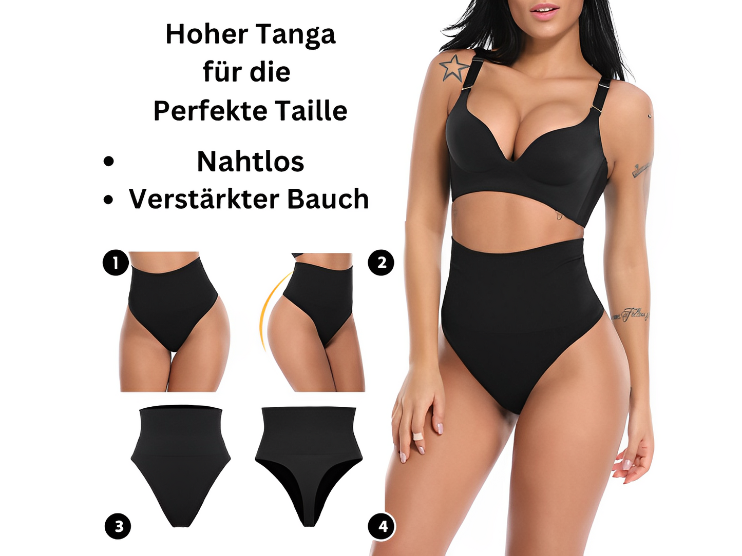 Bauchweg Tanga Shaping-Unterhose